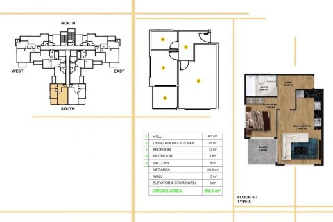 Lejlighed i Alanya, Antalya, Tyrkiet Nr. 209098 - 17