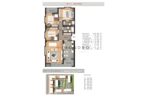 2+1 Leilighet  i Esenyurt, Istanbul, Tyrkia Nr. 152284 - 23