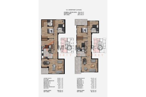 Продажа квартиры  в Ускюдар, Стамбуле, Турция 7+1, 319м2, №190432 – фото 26