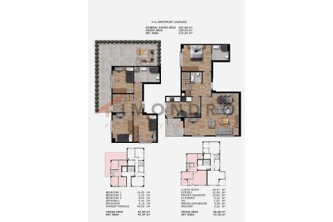 Продажа квартиры  в Ускюдар, Стамбуле, Турция 7+1, 319м2, №190432 – фото 23