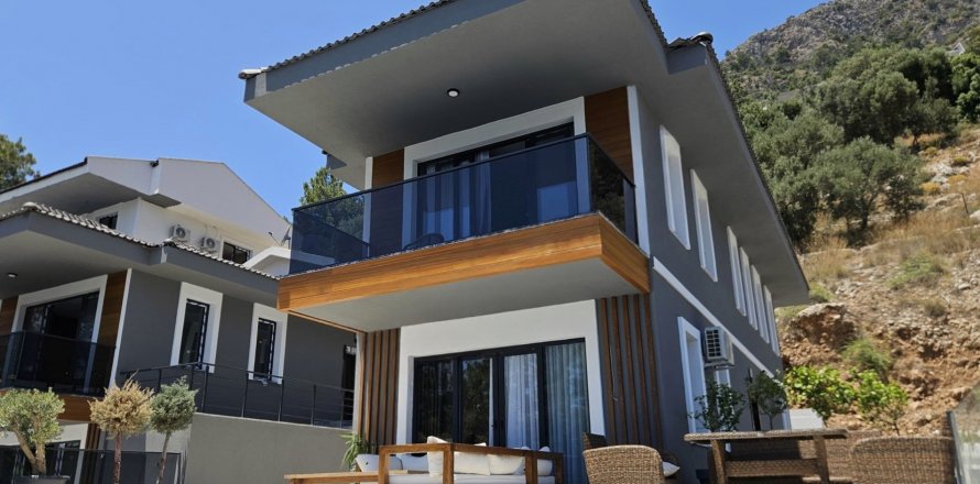 Вилла 3+1 в Мармарисе, Мугла, Турция №210360