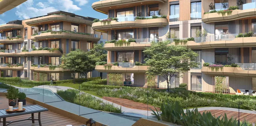 Квартира  7-х ком. в Стамбуле, Турция №192937