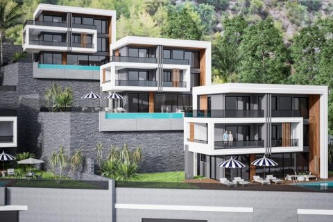 Villa  i Alanya, Antalya, Tyrkia Nr. 208102 - 3