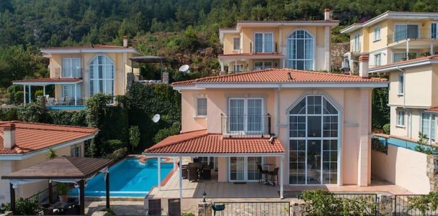 Вилла 5-х ком. в Тепе, Аланья, Анталья, Турция №208098