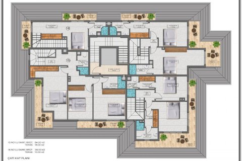 Wohnung  in Mahmutlar, Antalya, Türkei Nr. 209055 - 15