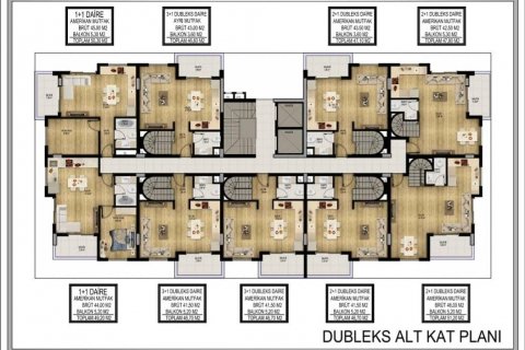 Продажа квартиры  в Оба, Анталье, Турция 2 комн., 49м2, №209056 – фото 9