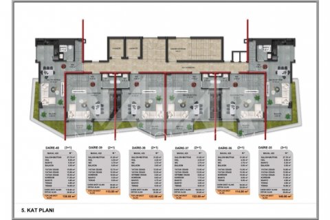 Продажа квартиры  в Аланье, Анталье, Турция 1+1, 56м2, №189814 – фото 18