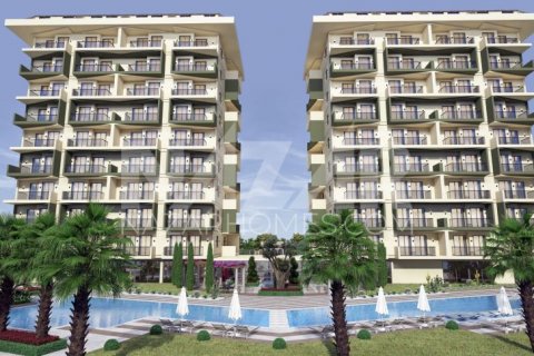 1+1 Leilighet  i Alanya, Antalya, Tyrkia Nr. 189774 - 2