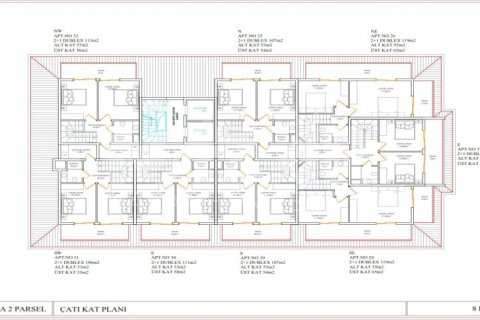 Apartment for sale  in Oba, Antalya, Turkey, 1 bedroom, 53m2, No. 189773 – photo 23