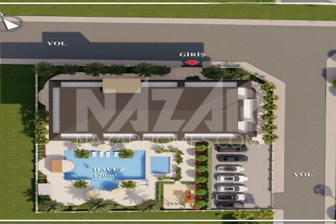 Apartment for sale  in Oba, Antalya, Turkey, 1 bedroom, 53m2, No. 189773 – photo 8