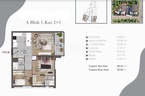Apartment for sale  in Antalya, Turkey, 2 bedrooms, 93m2, No. 118146 – photo 23
