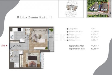 Apartment for sale  in Antalya, Turkey, 2 bedrooms, 93m2, No. 118146 – photo 30