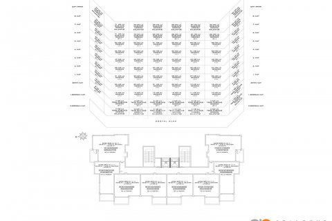 Продажа квартиры  в Аланье, Анталье, Турция 2+1, 75м2, №144043 – фото 23