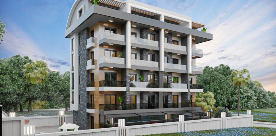 Квартира  2-х ком. в Оба, Анталья, Турция №208993