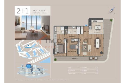 Продажа квартиры  в Зейтинбурну, Стамбуле, Турция 3+1, 143м2, №190162 – фото 27