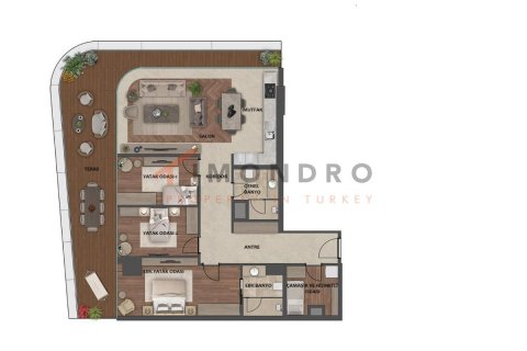 Продажа квартиры  в Зейтинбурну, Стамбуле, Турция 2+1, 121м2, №190163 – фото 29