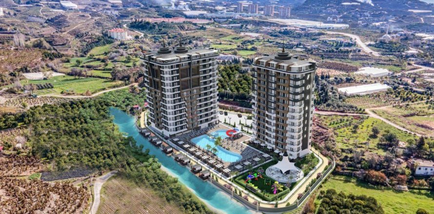 Квартира  2-х ком. в Махмутларе, Анталья, Турция №209809