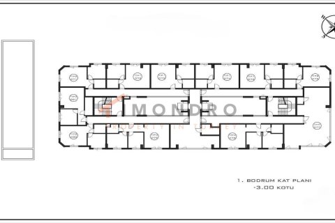 آپارتمان در Konyaalti،  Antalya ، ترکیه 1 خوابه ، 55 متر مربع.  شماره 151950 - 24