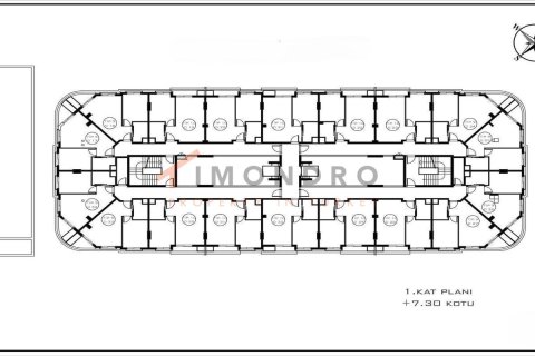 آپارتمان در Konyaalti،  Antalya ، ترکیه 1 خوابه ، 55 متر مربع.  شماره 151950 - 27
