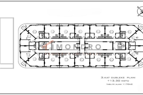 آپارتمان در Konyaalti،  Antalya ، ترکیه 1 خوابه ، 55 متر مربع.  شماره 151950 - 30