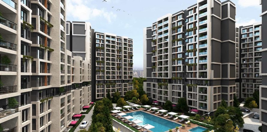 1+1 Lejlighed  i Istanbul, Tyrkiet Nr. 189327