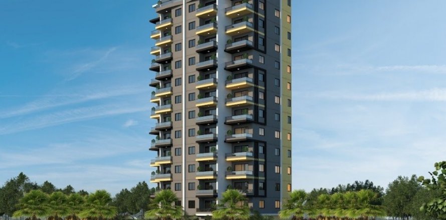 آپارتمان در  Mersin ، ترکیه 2 خوابه ، 110 متر مربع.  شماره 189329