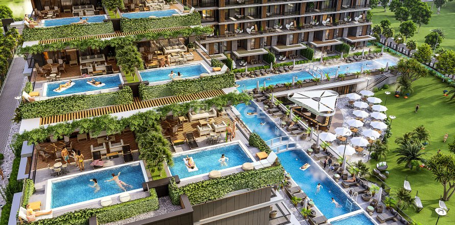 3+1 Lejlighed  i Aksu, Antalya, Tyrkiet Nr. 193314