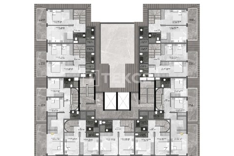 1+1 Lejlighed  i Alanya, Antalya, Tyrkiet Nr. 44179 - 30