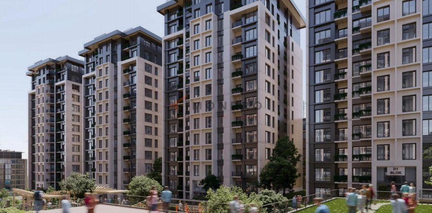 آپارتمان در Bagcilar،  Istanbul ، ترکیه 2 خوابه ، 73 متر مربع.  شماره 193902