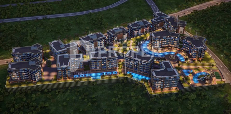 Квартира  2-х ком. в Аланье, Анталья, Турция №118886