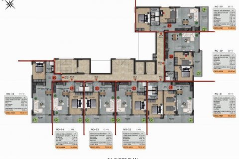 Apartment for sale  in Avsallar, Antalya, Turkey, 56.5m2, No. 207560 – photo 18