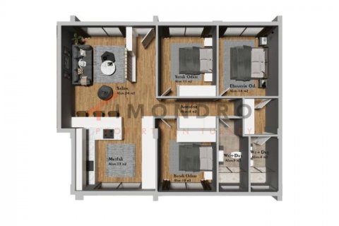 Apartment for sale  in Esentepe, Girne, Northern Cyprus, 2 bedrooms, 95m2, No. 192379 – photo 29