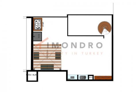 Apartment for sale  in Esentepe, Girne, Northern Cyprus, 1 bedroom, 77m2, No. 192378 – photo 26