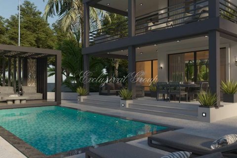 3+1 Villa  i Bodrum, Mugla, Tyrkia Nr. 210511 - 27