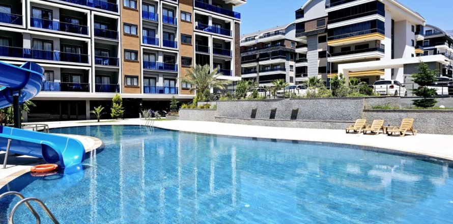 آپارتمان در Kargicak، Alanya ، ترکیه 1 خوابه ، 60 متر مربع. شماره 190606