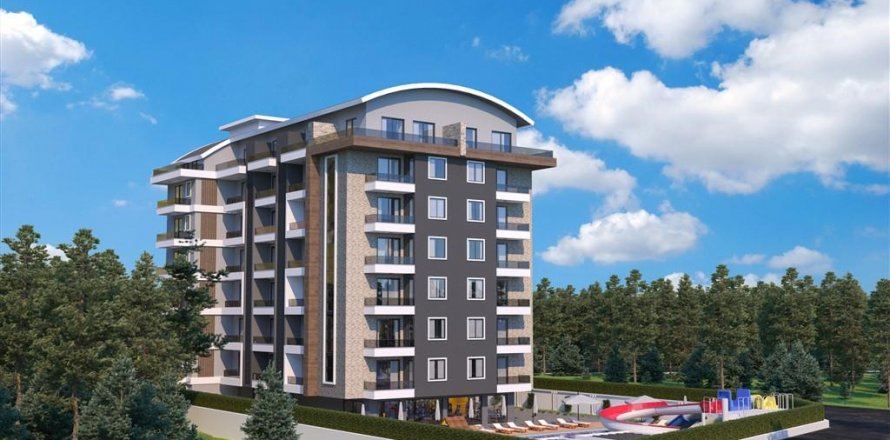 Квартира  2-х ком. в Аланье, Анталья, Турция №207793