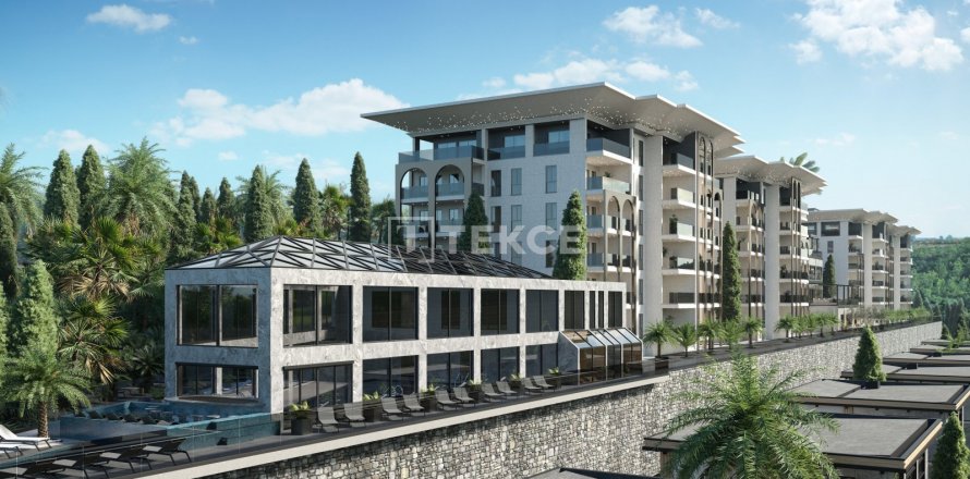 Квартира  1+1 в Аланье, Анталья, Турция №82068