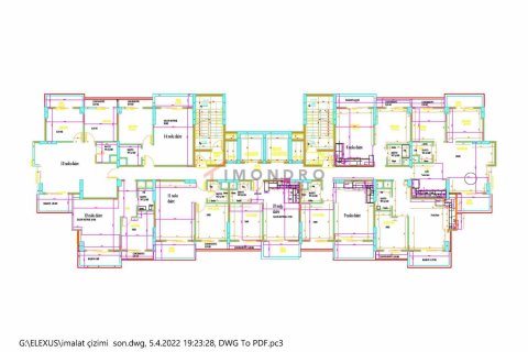 Продажа квартиры  в Мезитли, Мерсине, Турция 2+1, 150м2, №191697 – фото 17