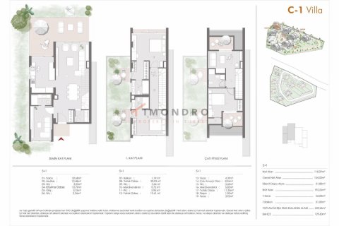 5+1 Villa  i Sariyer, Istanbul, Tyrkia Nr. 194024 - 14