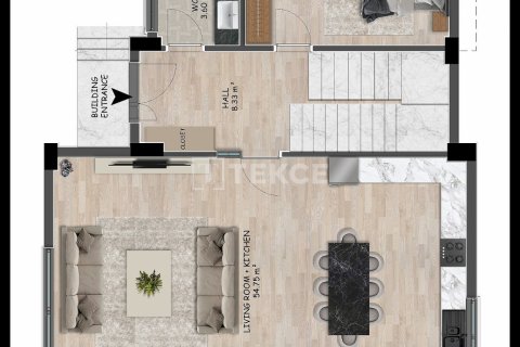 Villa  4+1  Fethiye, Muğla, Türkiye №194022 - 20