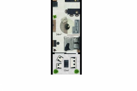 Продажа квартиры  в Фамагусте, Северный Кипр студия, 67м2, №134489 – фото 16