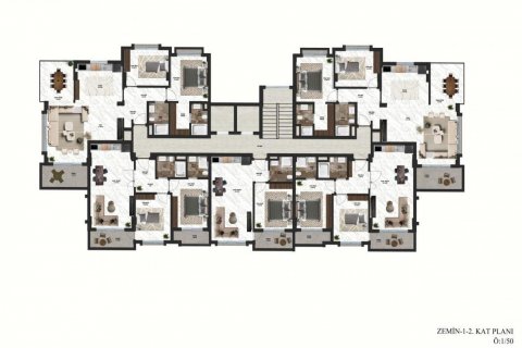 Lejlighed  i Oba, Antalya, Tyrkiet Nr. 209658 - 30