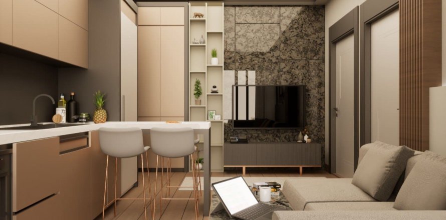 2+1 Lägenhet  i Aksu, Antalya, Turkiet Nr. 194234