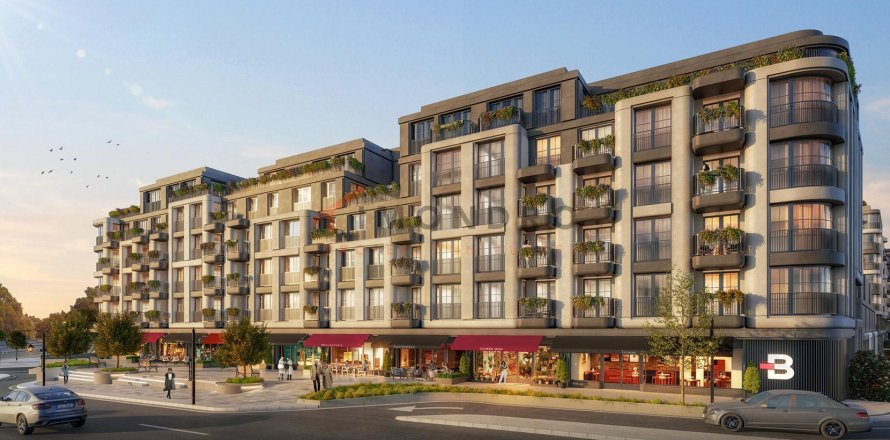 آپارتمان در Küçükçekmece،  Istanbul ، ترکیه 1 خوابه ، 68 متر مربع.  شماره 193569