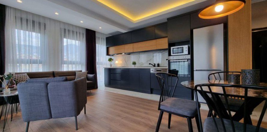 آپارتمان در  Alanya ، ترکیه 98 متر مربع.  شماره 210127