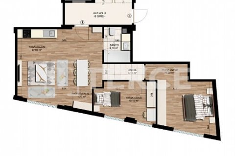 1+1 Lejlighed  i Istanbul, Tyrkiet Nr. 194288 - 8