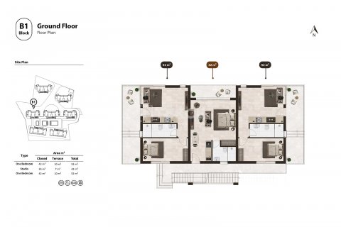 Dubleks daire 1+1 Gazimağusa, №184811 - 24