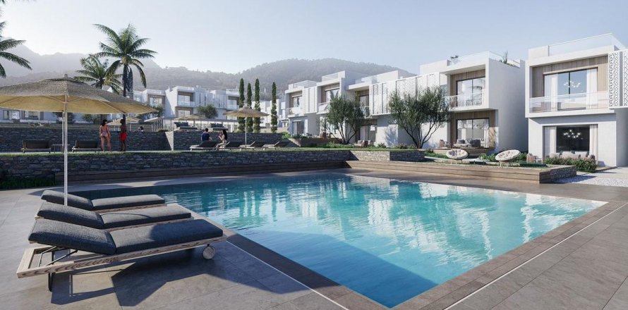 آپارتمان در  Girne ، ترکیه 2 خوابه ، 80 متر مربع.  شماره 191038