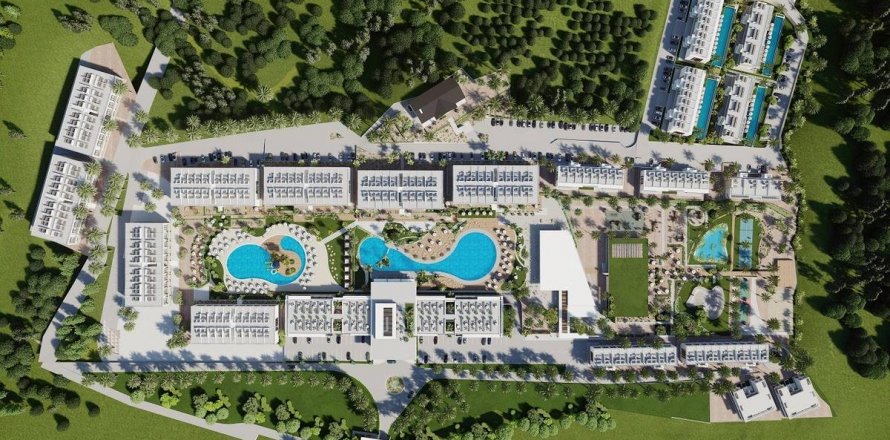 Квартира  1+1 в Гирне, Северный Кипр №191051