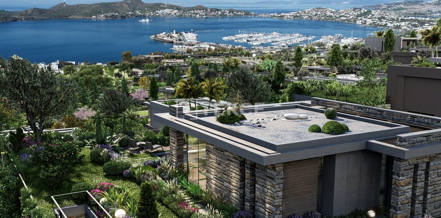 Вилла  4+1 в Бодруме, Мугла, Турция №211627